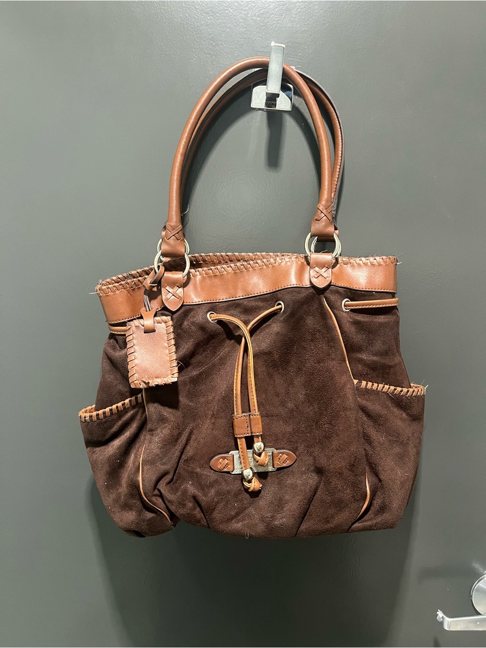 American Living Brown Western Shoulder Bag